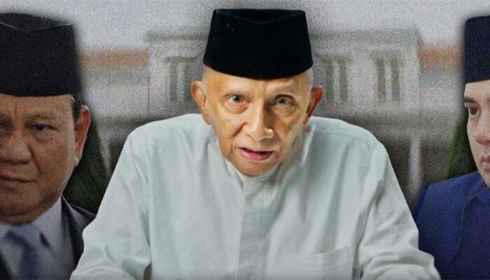 Gegara Singgung Seskab Teddy, PAN Semprot Amien Rais Kritik Boleh Fitnah Jangan