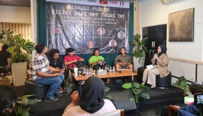 RPP Tugas TNI Panen Kritik, Disebut Bentuk Kewenangan Tanpa Kontrol Demokratis