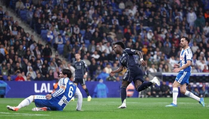 Real Madrid Tumbangkan Espanyol 2-0 di LaLiga