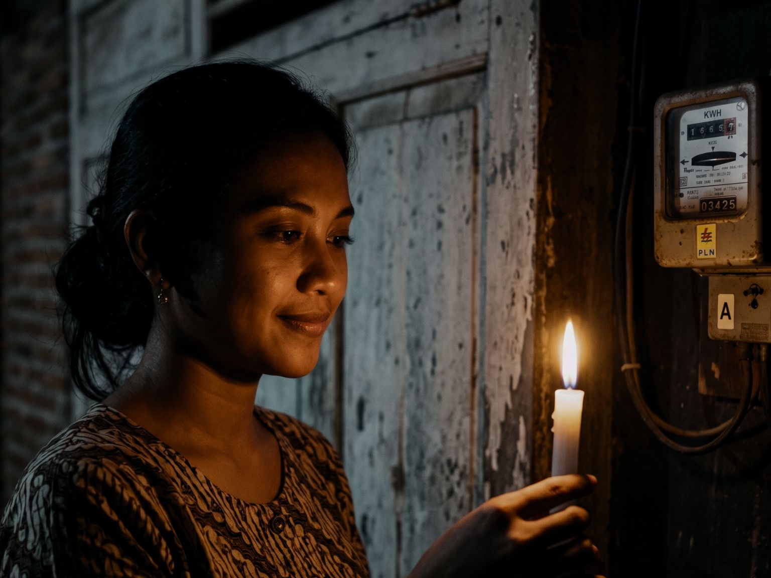 Mati Lampu Pln Lilin