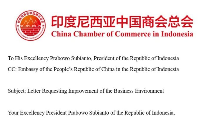 Geger Surat Keluhan Investor China ke Presiden Disorot Media Internasional