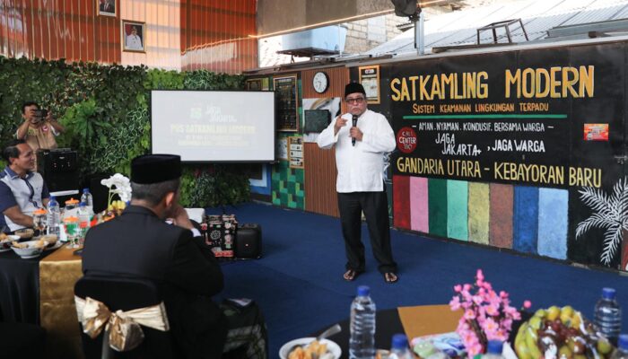 Rano Karno: Pemprov DKI Siap Cari CSR untuk Smart Gate Kampung Pintar
