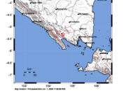 Info Gempa Mag: 2.8 – Pusat gempa berada di darat 20 km barat laut Tanggamus