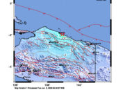 Info Gempa Mag: 5.4 – 22 km Tenggara SARMI-PAPUA