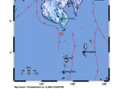 Info Gempa Mag: 5.2 – 176 km BaratLaut TAHUNA-KEP.SANGIHE-SULUT