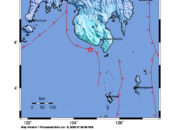 Info Gempa Mag: 5.5 – 246 km BaratLaut TAHUNA-KEP.SANGIHE-SULUT