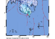 Info Gempa Mag: 5.2 – 236 km BaratLaut TAHUNA-KEP.SANGIHE-SULUT