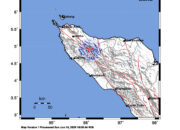 Info Gempa Mag: 3.8 – Pusat gempa berada di darat 21 km barat daya Kab. Pidie Jaya, Aceh
