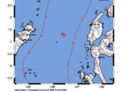 Info Gempa Mag: 4.1 – Pusat gempa berada di laut 116 km barat Jailolo