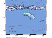 Info Gempa Mag: 5.0 – Pusat gempa berada di darat 10 km timur laut Waikabubak
