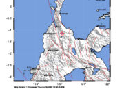 Info Gempa Mag: 2.2 – Pusat gempa berada di darat 35 km Timur Laut Sigi