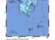 Info Gempa Mag: 5.5 – 225 km BaratLaut TAHUNA-KEP.SANGIHE-SULUT