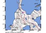 Info Gempa Mag: 3.2 – Pusat gempa berada di darat 49 km timur laut Sigi