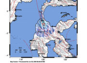 Info Gempa Mag: 4.6 – Pusat gempa berada di darat 31 km Timur Laut Sigi