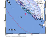 Info Gempa Mag: 5.0 – Pusat gempa berada di laut 47 km barat daya Kaur