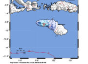 Info Gempa Mag: 4.3 – Pusat gempa berada di darat 3 km timur laut Waikabubak