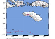 Info Gempa Mag: 3.0 – Pusat gempa berada di darat 3 km timur laut Waikabubak