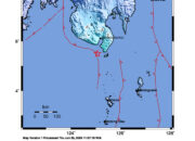 Info Gempa Mag: 5.3 – 215 km BaratLaut TAHUNA-KEP.SANGIHE-SULUT
