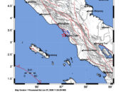 Info Gempa Mag: 3.6 – Pusat gempa berada di laut 16 km barat Kab. Aceh Selatan