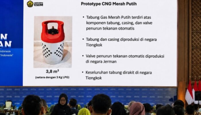 Pemerintah Siapkan CNG Merah Putih Pengganti Bertahap LPG 3 Kg