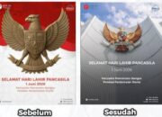 BRIN Minta Maaf Soal Kesalahan Gambar Garuda Pancasila, Jumlah Bulu Tak Sesuai Ketentuan