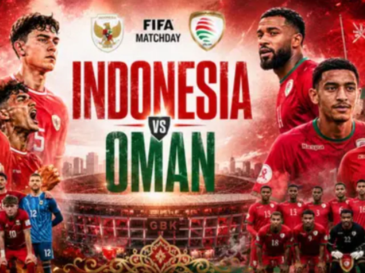 Indonesia Vs Oman