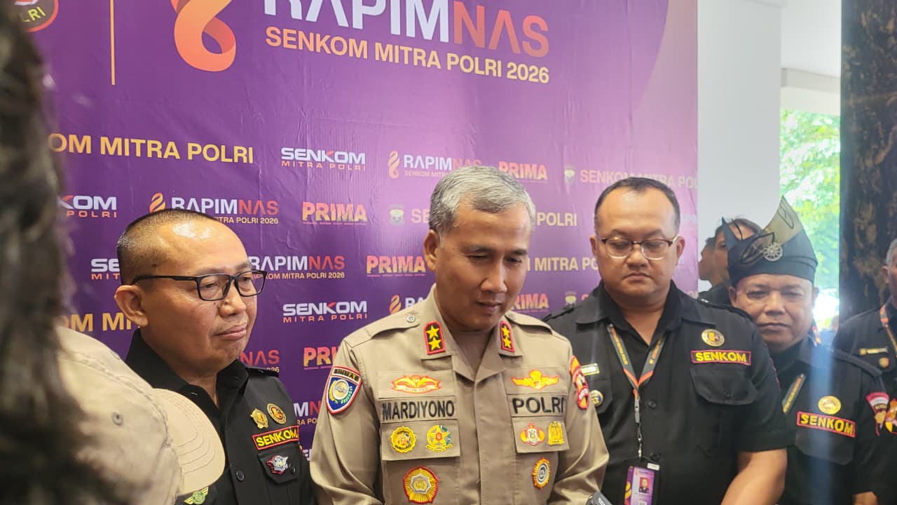 Kakorbinmas Polri Irjen Pol. Drs. Mardiyono Rapimnas Senkom