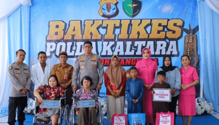 Polda Kaltara Gelar Bakti Kesehatan Sambut HUT Bhayangkara ke 80