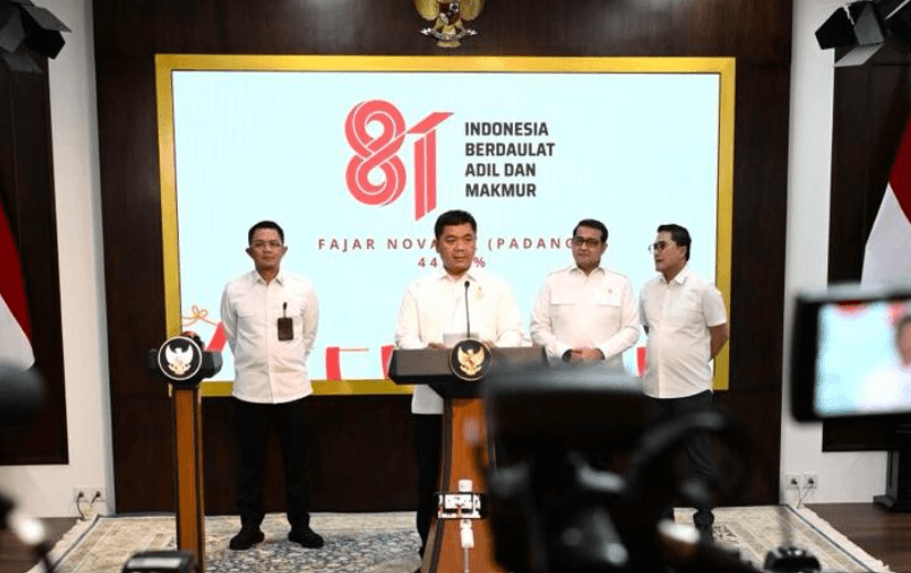 Konferensi Pers Hut Ri 81