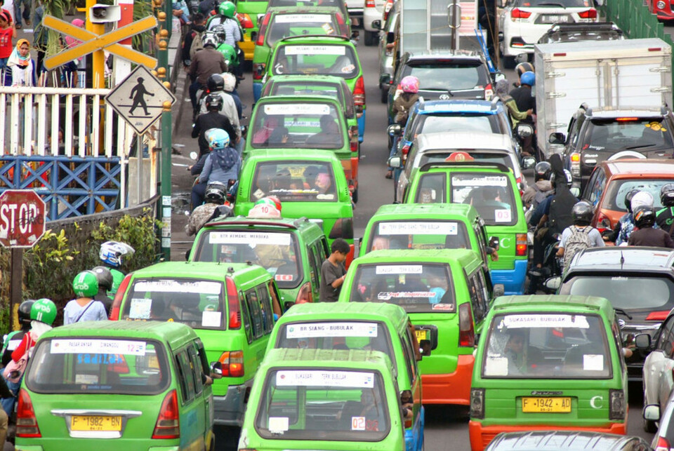 Macet Angkot Bogor