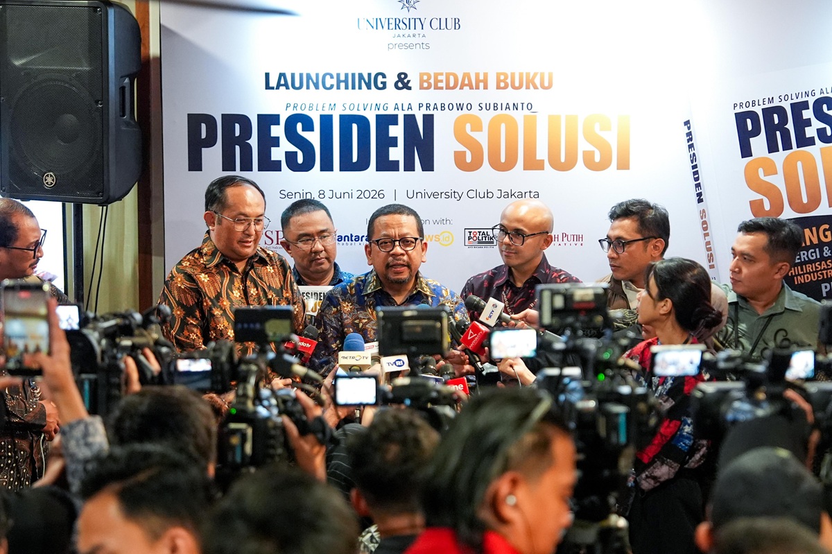 Muhammad Qodari Rilis Buku Presiden Solusi