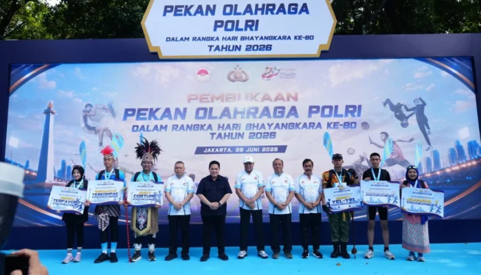 Menpora Erick Thohir Sambut Gembira Pembukaan Pekan Olahraga Polri 2026