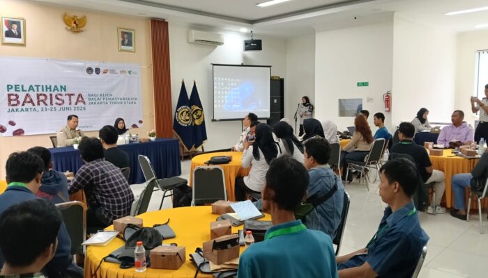 Tingkatkan Modal Keahlian di Masyarakat, Bapas Jakarta Timur dan LPM Dompet Dhuafa Hadirkan Pelatihan Barista