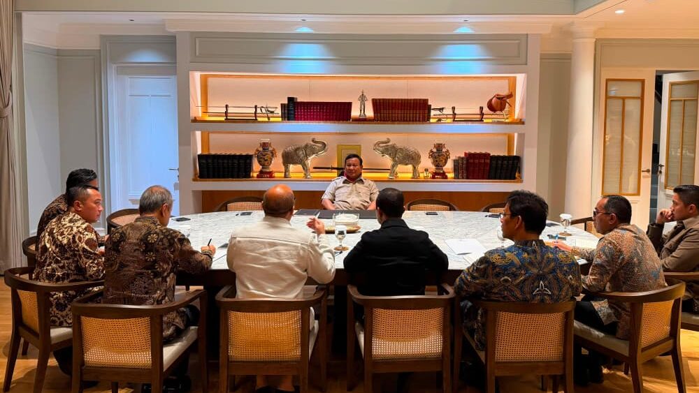 Prabowo Panggil Kabinet Merah Putih Ke Kediamannya Di Kertanegara. Foto Bpmi Setpres Istimewa
