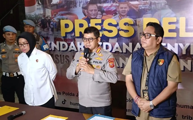 Preskon Polda Bdg