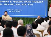 Presiden Prabowo Kumpulkan Dirut dan Komisaris Bank BUMN di Istana