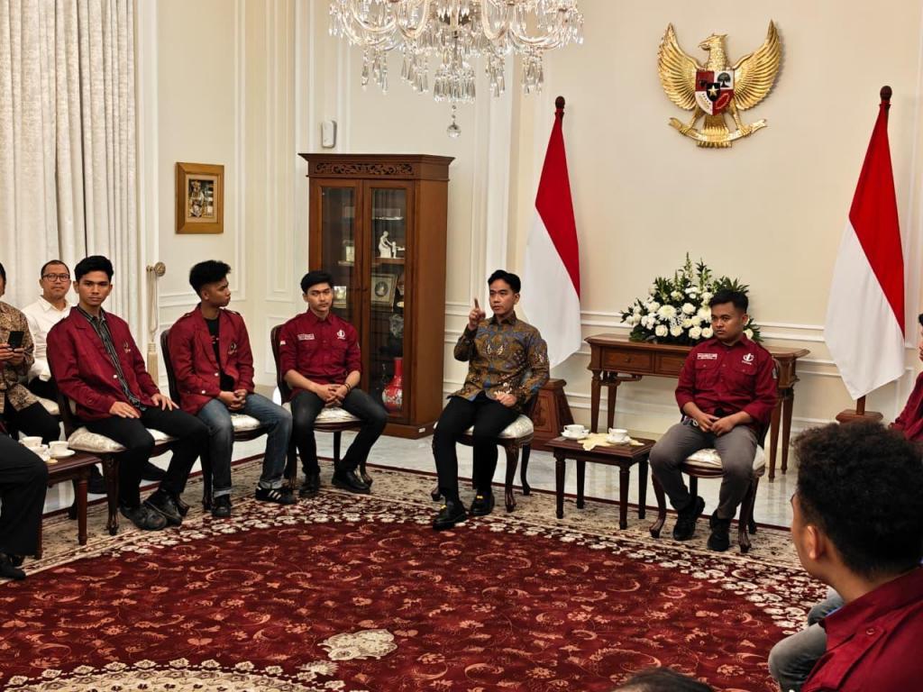 Wapres Gibran Temui Mahasiswa