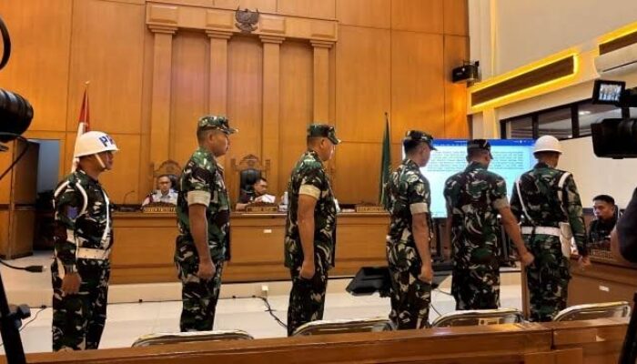 Empat Prajurit TNI Terdakwa Penyiraman Air Keras terhadap Aktivis Kontras Ajukan Banding
