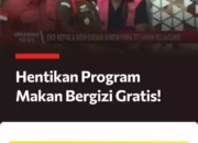 BEM Unair Desak MBG Dihentikan, Petisi Online Tembus 26 Ribu Tanda Tangan
