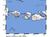 Info Gempa Mag: 3.3 – Pusat gempa berada di darat 7 km tenggara Lombok Utara