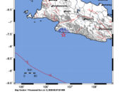 Info Gempa Mag: 3.7 – Pusat gempa berada di laut 63 km tenggara Kabupaten Sukabumi