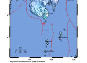 Info Gempa Mag: 5.3 – 181 km BaratLaut TAHUNA-KEP.SANGIHE-SULUT