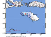 Info Gempa Mag: 4.2 – Pusat gempa berada di darat 11 km Timur Laut Waikabubak