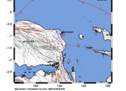 Info Gempa Mag: 3.8 – Pusat gempa berada di laut 11 km Tenggara Manokwari