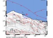 Info Gempa Mag: 4.0 – Pusat gempa berada di laut 44 km timur Sarmi