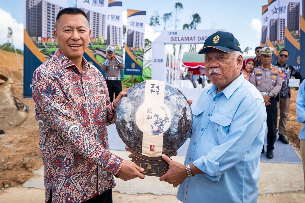 Bos Pt Star Bright International Investment Bersama Kepala Otorita Ikn