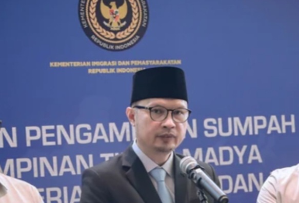Dirjen Imigrasi Hendarsam Marantoko