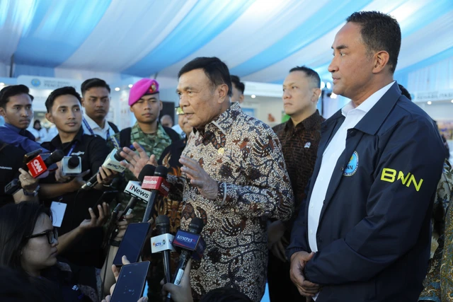 Menko Polkam Dan Kepala Bnn