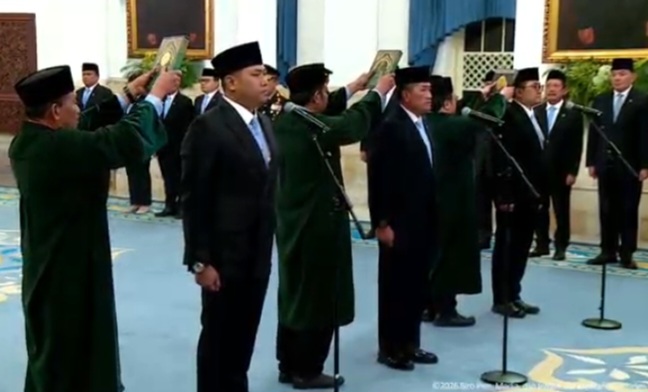 Pelantikan Sudaryono Bgn