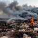 Pemadaman Sampah Terbakar